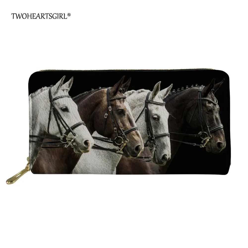 3D Stereo Greeting Card Colorful Galloping Horse Business Invitations Card AT