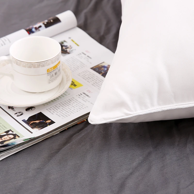 Кусок белого цвета Sandng мягкая подушка сердечник моющаяся 45*75 см для взрослых домашняя гостиничная Подушка полиэфирное волокно наполнитель