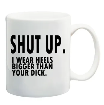 

Shut Up Mug Milk Beer Cups Procelain Tea Ceramic Coffee Mugs Tea Mugs