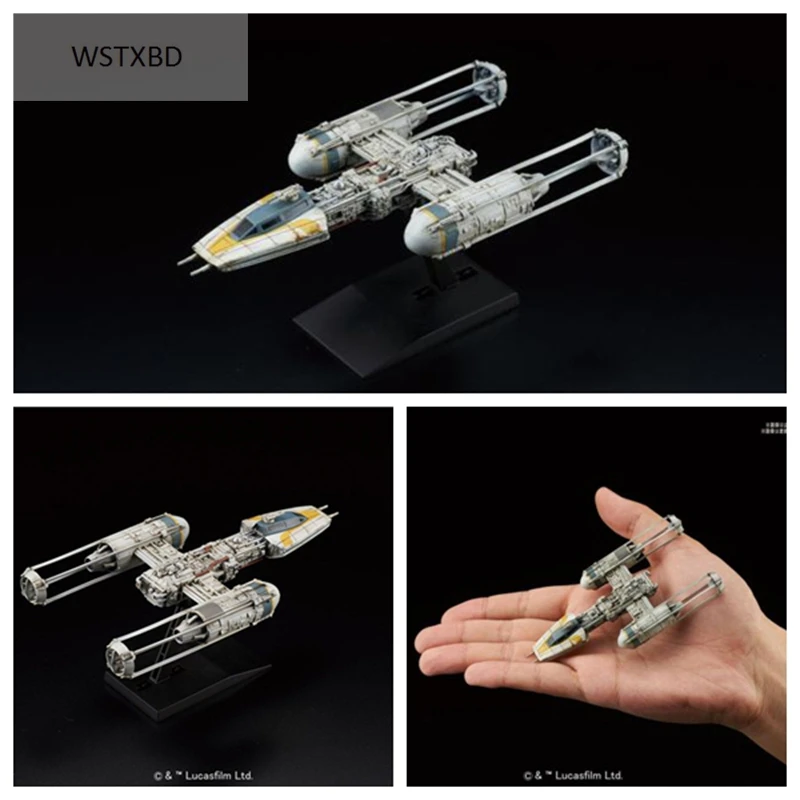

WSTXBD Original Star Wars Vehicle Y-Wing 005 PVC Figure Model Dolls Toys Figurals