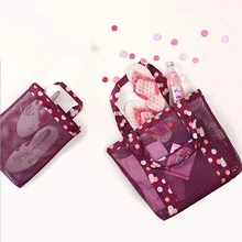 Женская нейлоновая сетчатая складная сумка для похода в магазин эко продуктовая Сумка Bolsa повторно используемая струнная тележка пляжные бытовые дорожные сумки