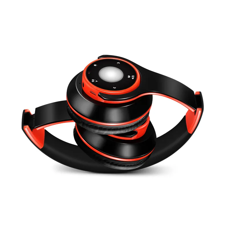 Gaming Fold able Wireless Headsets Dual Mode Bluetooth V4 0 Headphone with Micphone for iPhone Samsung Xiaomi Wireless Earphone