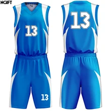 Ngift баскетбольные майки на заказ OEM любой цвет имя номер пользовательские спортивные майки баскетбольные наборы