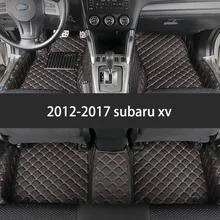 Lsrtw2017 in fibra di auto interni in pelle mat per subaru XV 2011 2012 2013 2014 2015 2016 2017 2018 2019 2020 Impreza