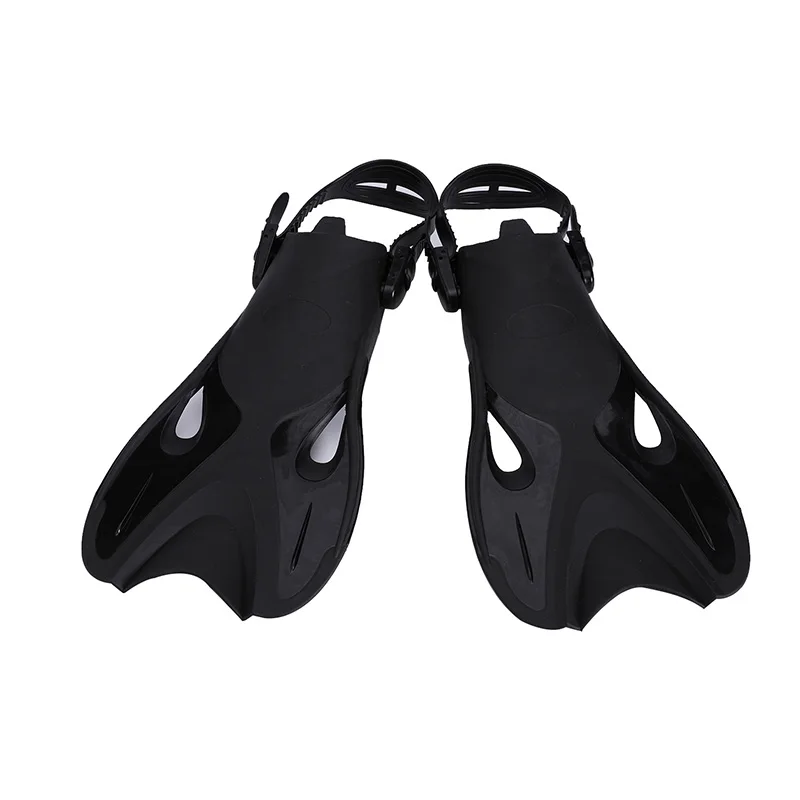 

YAHEY Adjustable Swimming Fins For Diving Snorkeling 2018 Foot Flipper Portable Short Shoes Frog Swim Gloves Flippers For Adult