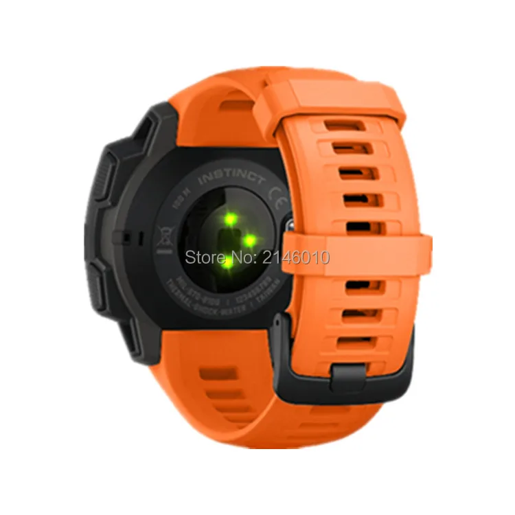 Сменный ремешок для часов + инструменты мягкий силиконовый браслет Garmin Instinct