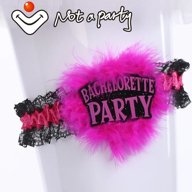 6pcs Bachelorette Party Feather Garters Birthday Hens S 6pcs Bachelorette Party Feather Garters Birthday Hens S Night Out Wedding Decoation Accessories Theme
