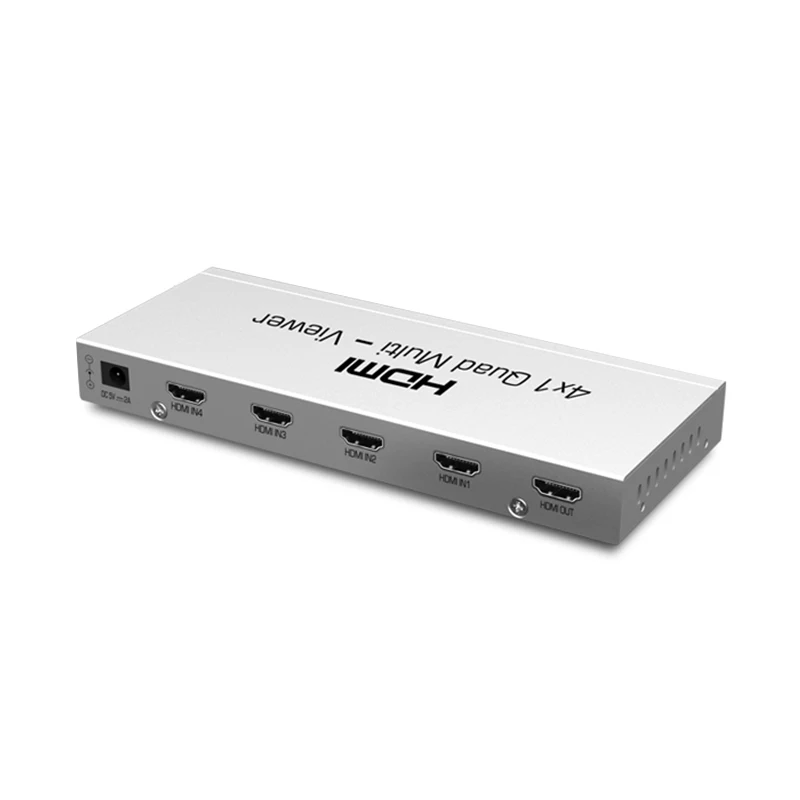 

4X1 Hdmi Multi-Viewer Hdmi Quad Screen Real Time Multiviewer With Hdmi Seamless Switcher Function Full 1080P And 3D(Us Plug)
