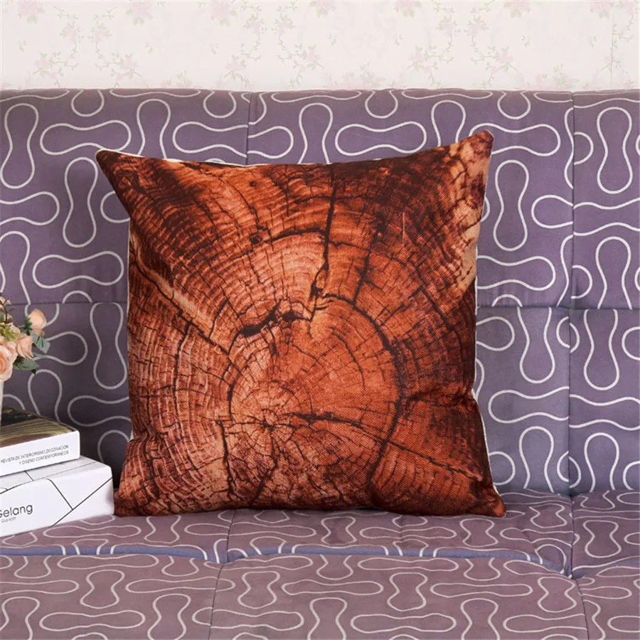 Special Design Plain tree stump Cozy home pillow case fashion cushions
