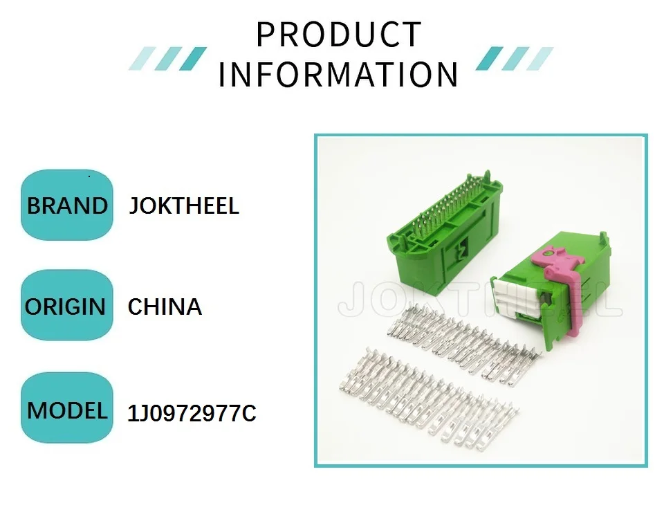 1/5/10/20 комплект 32 pin способ зеленый 1J0972977C авто эбу терминал для Audi VW Seat Skoda штекер tyco AMP соединитель 1719057-1 1719058-1
