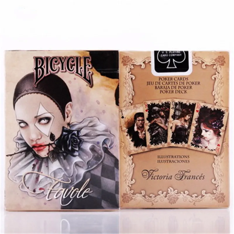 Koop Gratis Verzending Fiets Favole Speelkaarten Collectible Victoria Frances Gothic Underworld Dek Goocheltrucs