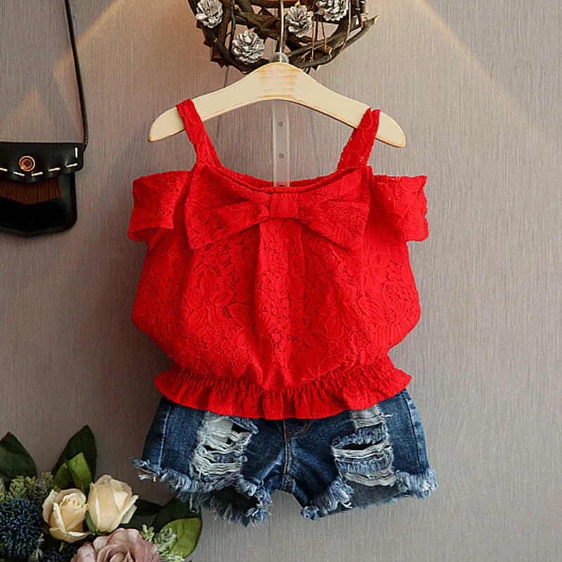 

Bosudhsou GH-59 Fashion Girls Blouse Cotton Shirt Bowknot Children Blouses & Shirts Girl Kids Clothing Vest Summer tank tops