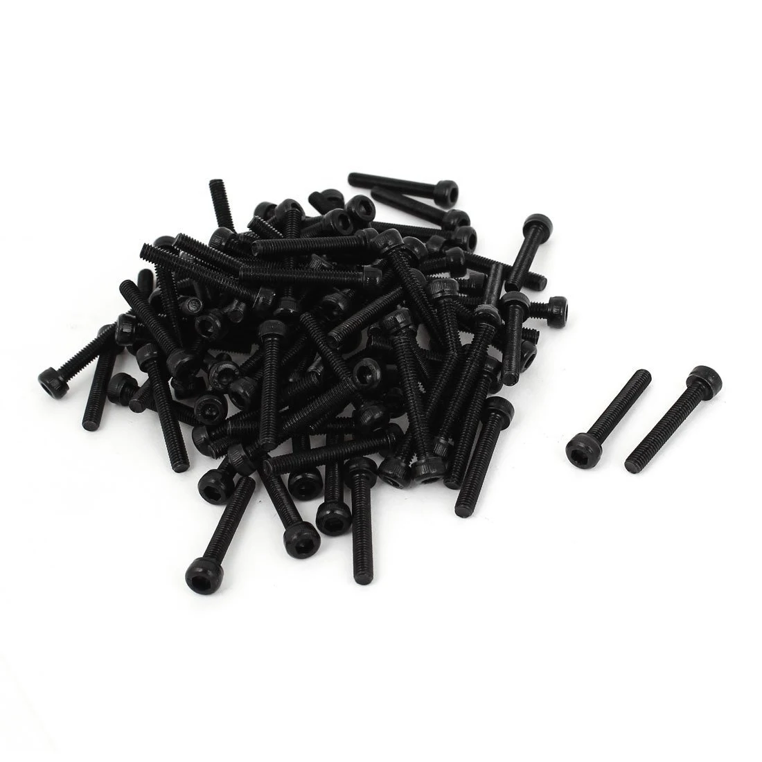 

CNIM Hot M3 x 20 Hex Bolt Socket Head Cap Machine Screws Black 100 Pcs