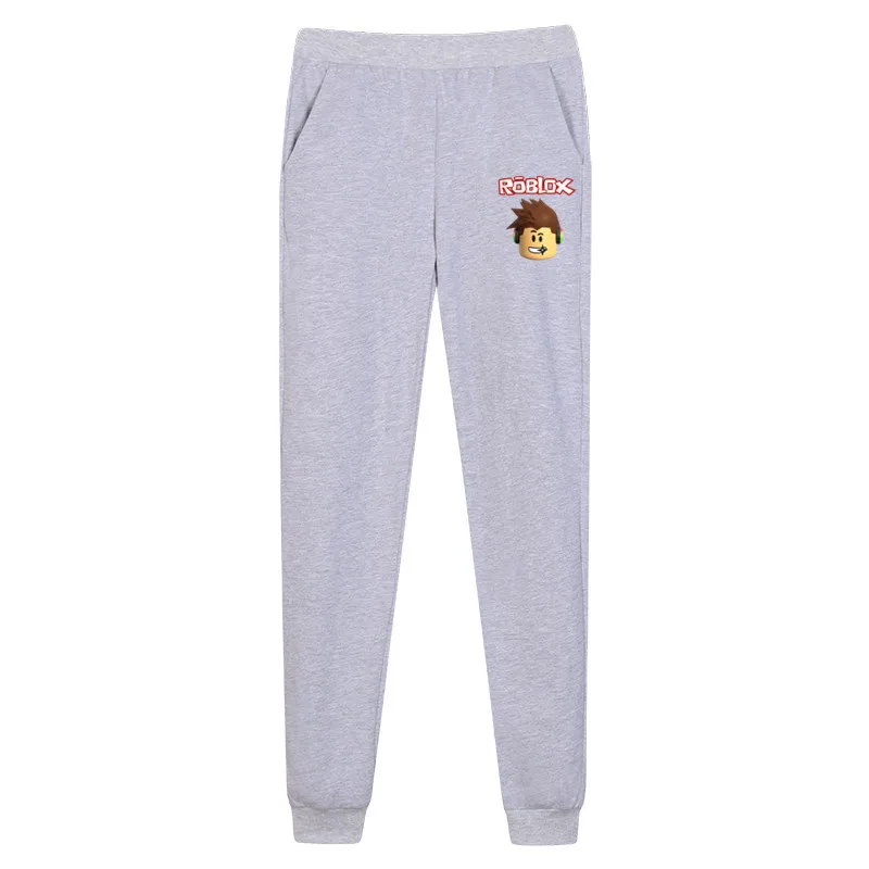 Roblox Pocket Icon Boy Trousers Autumn And Winter Thick Cotton Sweatpants Kids Plus Velvet Casual Pants Child Boys Pants Size 18 Boys Track Pants Size - roblox free pants