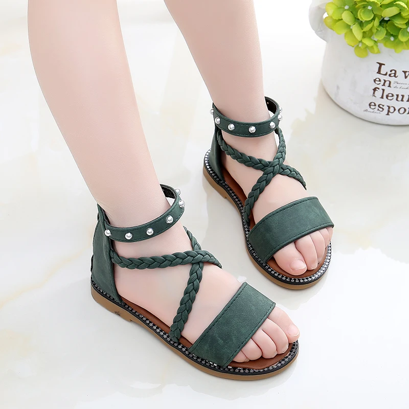 Aliexpress.com : Buy Girls Sandals Shoes Kids Summer Sandals Child Roman Sandals Fashion Girl 