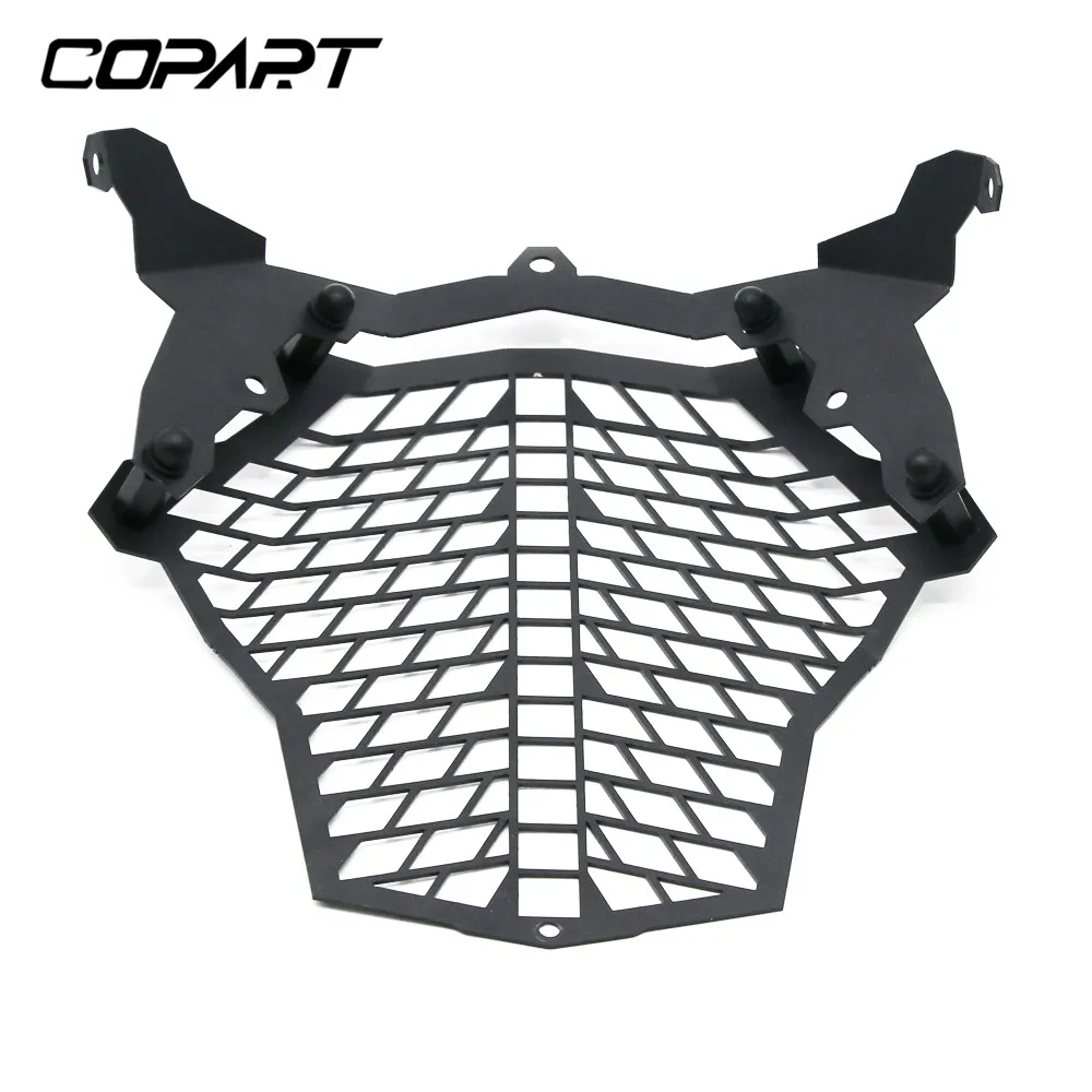 Для KTM 1290 1190 1090 1050 Super Adventure мотоцикл CNC алюминиевая решетка для фар Защитная крышка