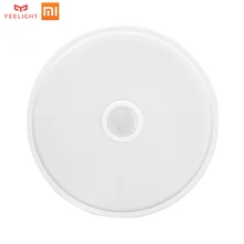 Xiaomi Mijia Yeeligh T Sensor Led Ceiling Mini Human Body / Motion Sensor Light Mini Smart Motion Night Mi Light for Home usb charge xiaomi mijia yeelight led night light infrared magnetic with hooks remote body motion sensor for xiaomi smart home