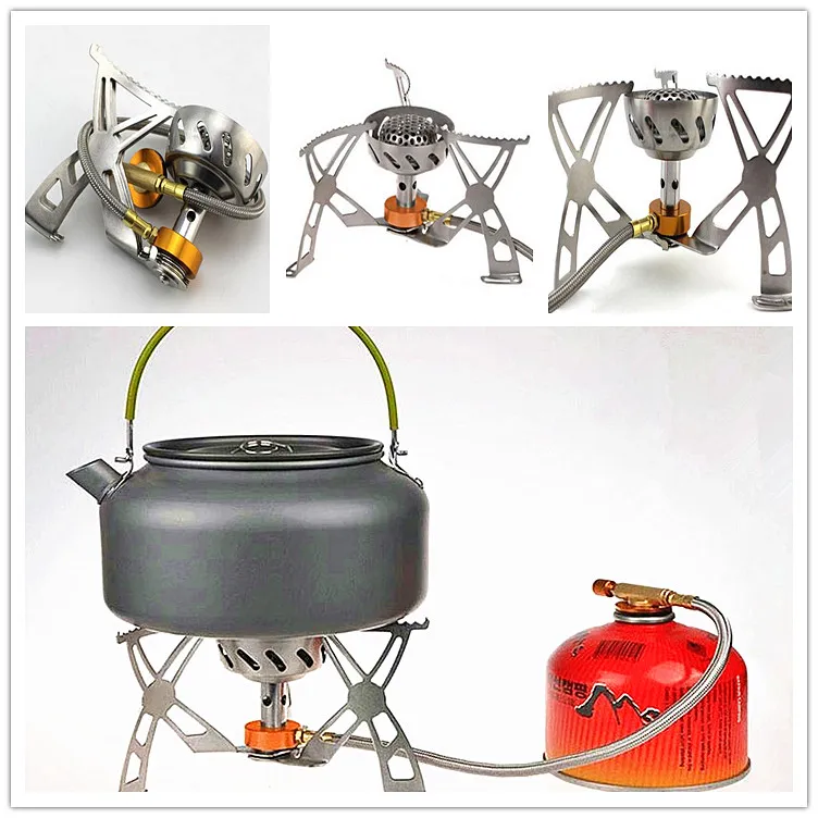 Newest outdoor stove camping stove portable oil and gas multi fuel