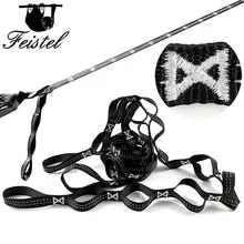 520 LBS Loading Adjustable Tree Friendly Swing Hammock Tree Straps with Heavy-Duty Carbon Steel Carabiners 100% polyester fashionable hammock tree straps hammock and tree straps