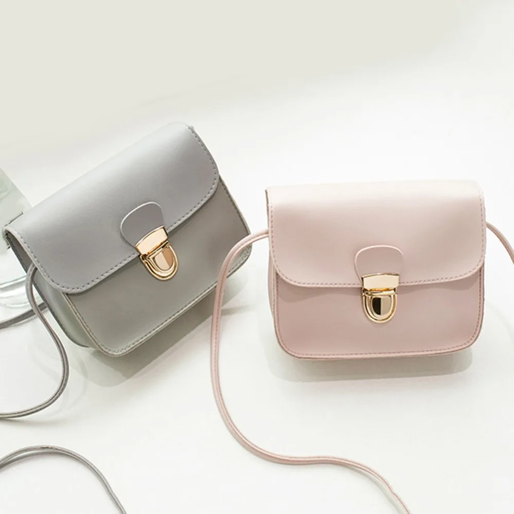 2019 جديد بو الجلود حقيبة يد صغيرة الأحمر الوردي أكياس Crossbody للنساء قفل تصميم حقائب كتف الإناث حقيبة ساع Sac 2019 جديد بو الجلود حقيبة يد صغيرة الأحمر الوردي أكياس Crossbody للنساء قفل تصميم حقائب كتف الإناث حقيبة ساع Sac
