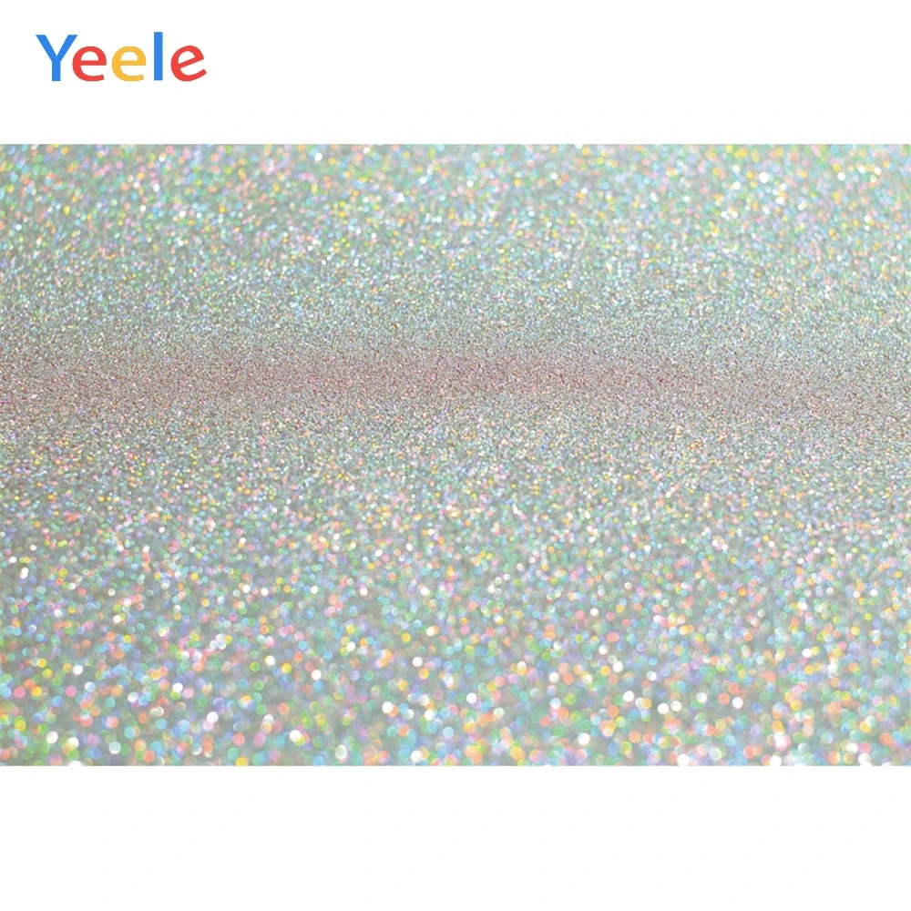 Светлые Серебристые градиентные блестящие фоны Yeele для фотосъемки мечты