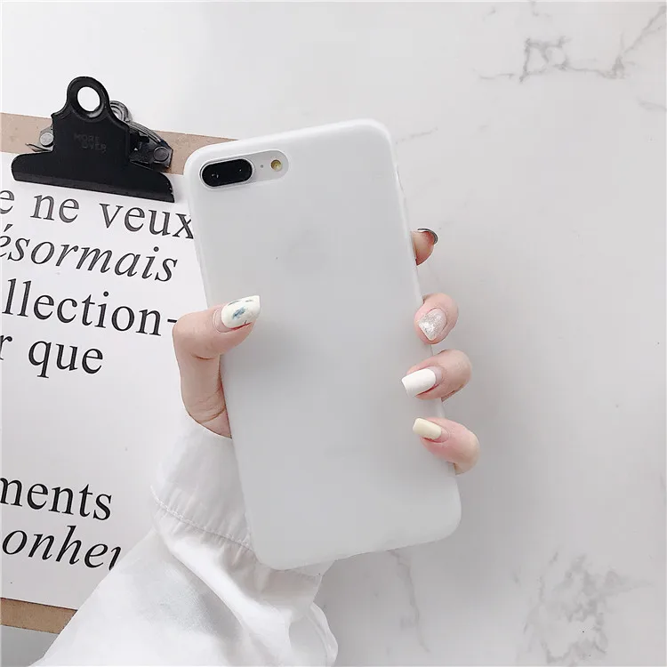 Candy Case For Apple iPhone 11 12 13 Pro XR X XS Max 7 8 6s 6 Plus 5S 5 SE 2020 2022 Soft Silicone Cover Shell Case Coque Funda cool iphone 12 cases