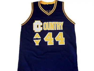 

Chris Webber #44 Country Day New Men Basketball Jersey Navy Blue Any Size Throwback Jerseys Stitched Embroidery Retro Embroidery