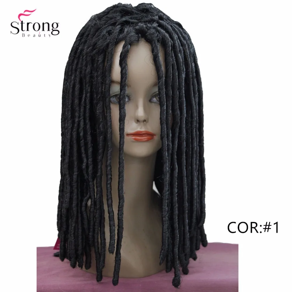 StrongBeauty твист волосы Crotchet косы парики синтетические дреды косы парик