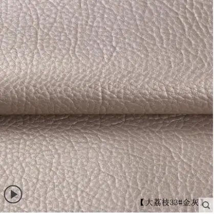 135x50 см искусственная кожа, самоклеящаяся подкладка, искусственная кожа, ткань для дивана - Цвет: gold grey