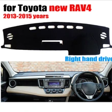 RKAC накладка на приборную панель автомобиля коврик для TOYOTA new RAV4 2013 правый руль коврик для приборной панели аксессуары для приборной панели