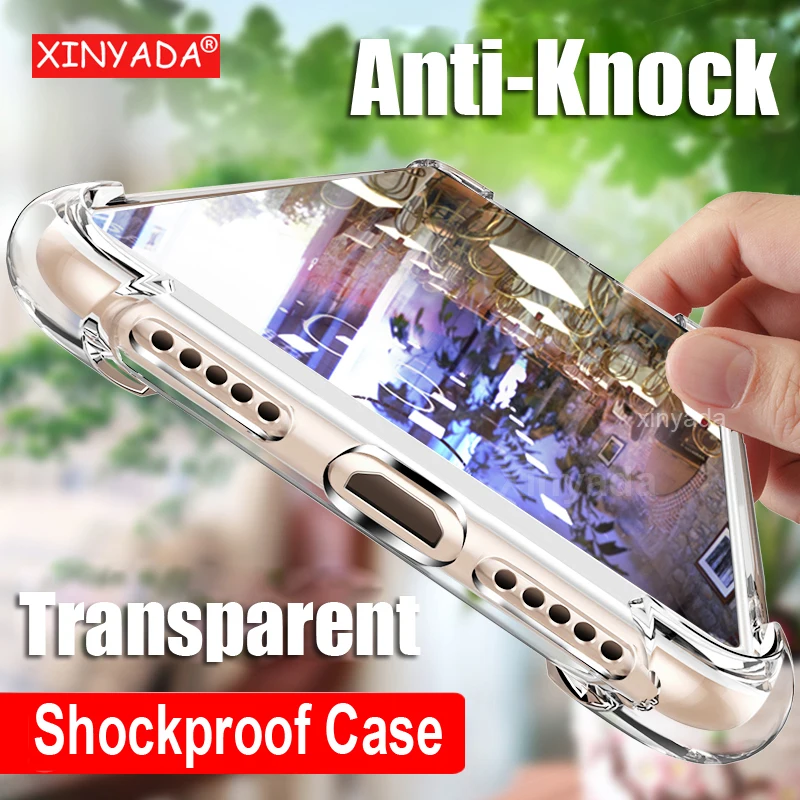 

luxury Clear Soft Silicone TPU Bumper Case For Sharp Aquos R2 S2 S3 Air Cushion Shockproof Cover protector Shell coque