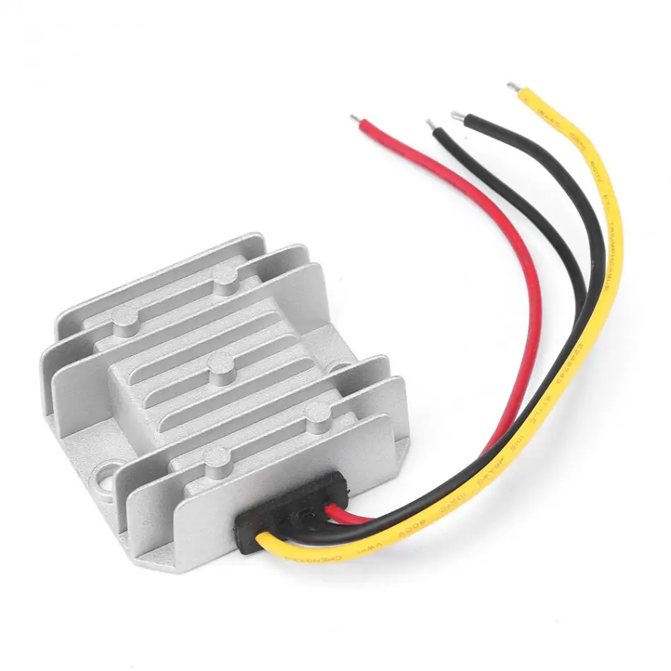 

VBESTLIFE DC12V/24V to 5V 10A 50W Step Down Converter Buck Voltage Regulator Module Waterproof IP68
