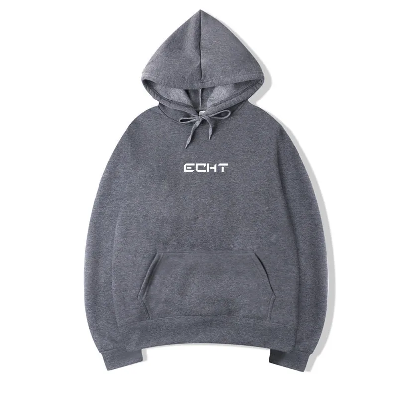Excessive ECHT Pullover Hoodie Men and Women Casual Guy Hip-Hop Print Hoodie Fun Hoodie Free Shipping