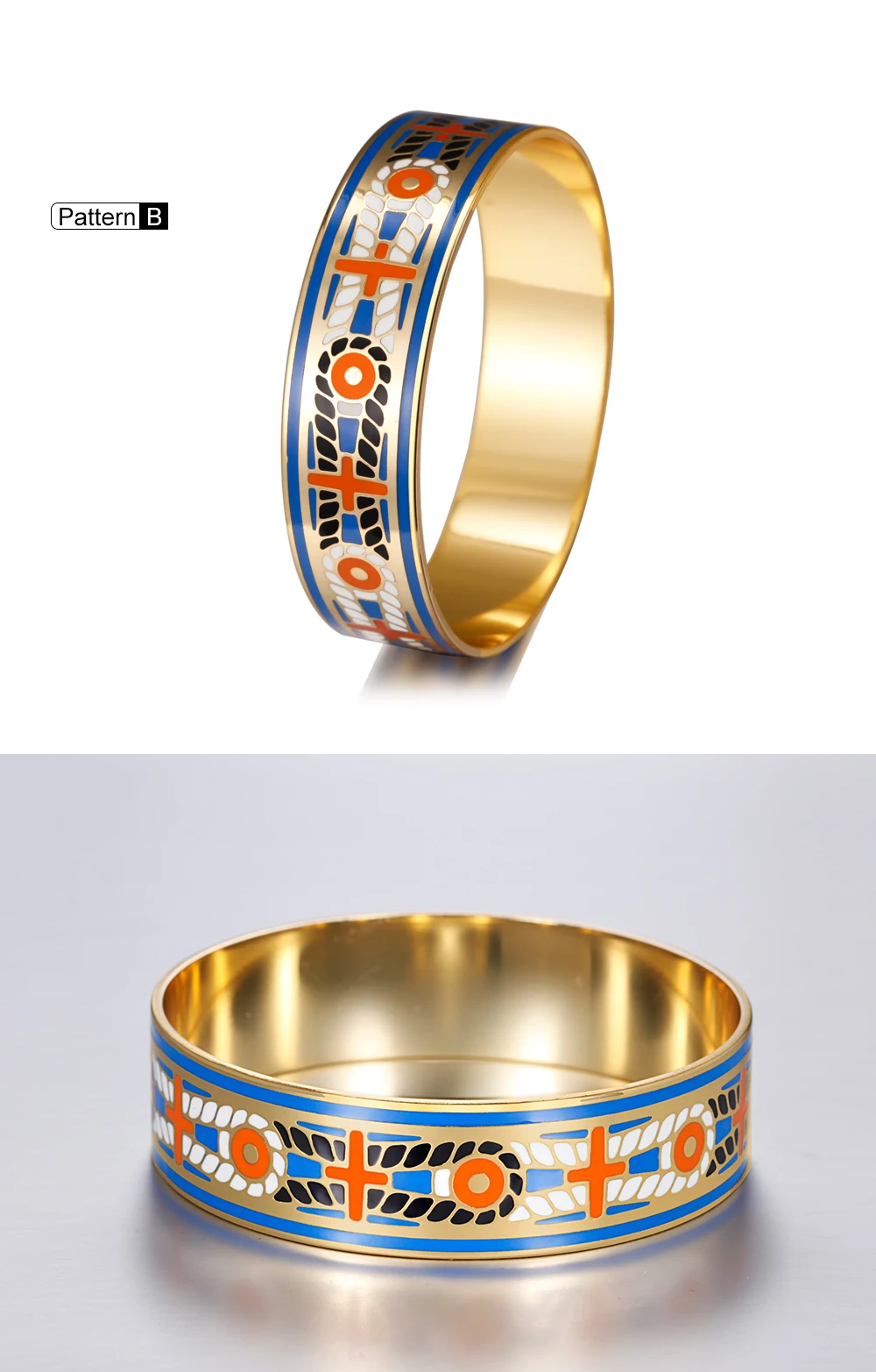 VAROLE 18 мм ширина богемные эмалированные браслеты-манжеты золотого цвета Элегантные классические браслеты для женщин аксессуары для одежды Pulseiras