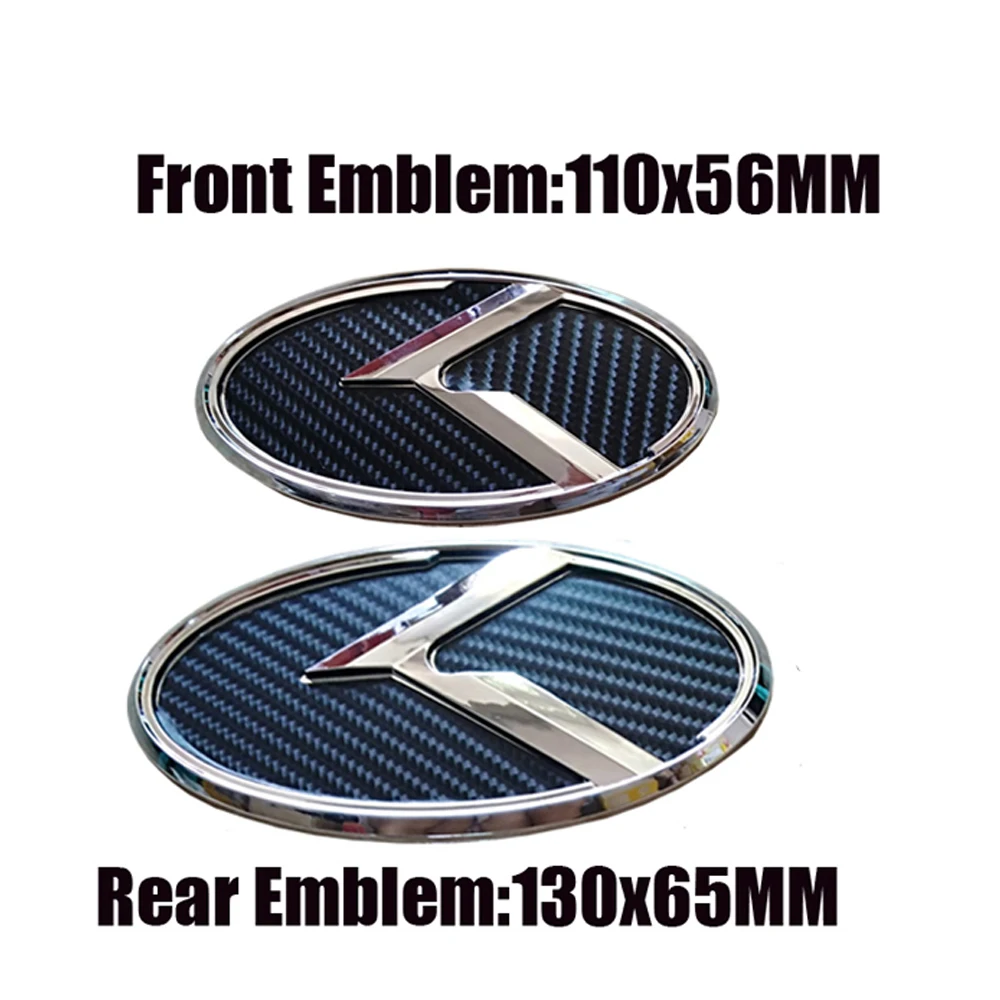 Fit: KIA 2009-2013 Forte Koup, Cerato Koup K logo Front Blue Emblem 1pc