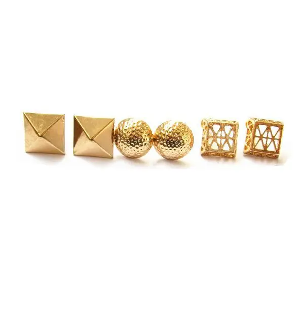 

2014 Fashion Explosion Models Punk Style Women Stud Earrings Special Offer Direct Selling Geometric