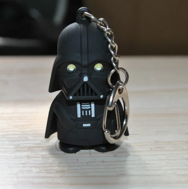 Flashlight Darth Vader Star War Anakin Skywalker FigureToys Keychain