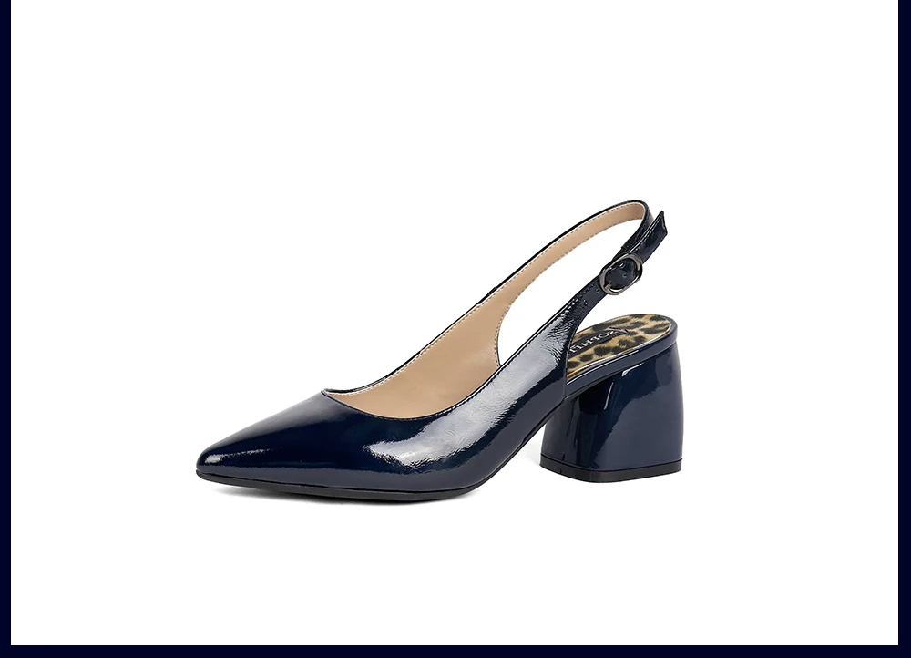 SOPHITINA/пикантные босоножки с острым носком; обувь из высококачественной лакированной кожи с пряжкой на квадратном каблуке; удобные новые женские босоножки; SC174