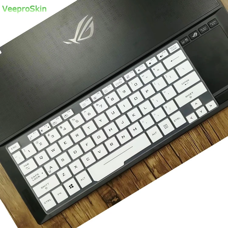 Силиконовый чехол для клавиатуры ноутбука ASUS ROG Zephyrus S GX501GI GX501GS GX501 asus GX531 GX531GS 15 6