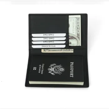 

Fashion Vintage Card ID Business Card Holder Men Purse Case Driving License Bag Passport Cover Registration Travel Credit Wallet