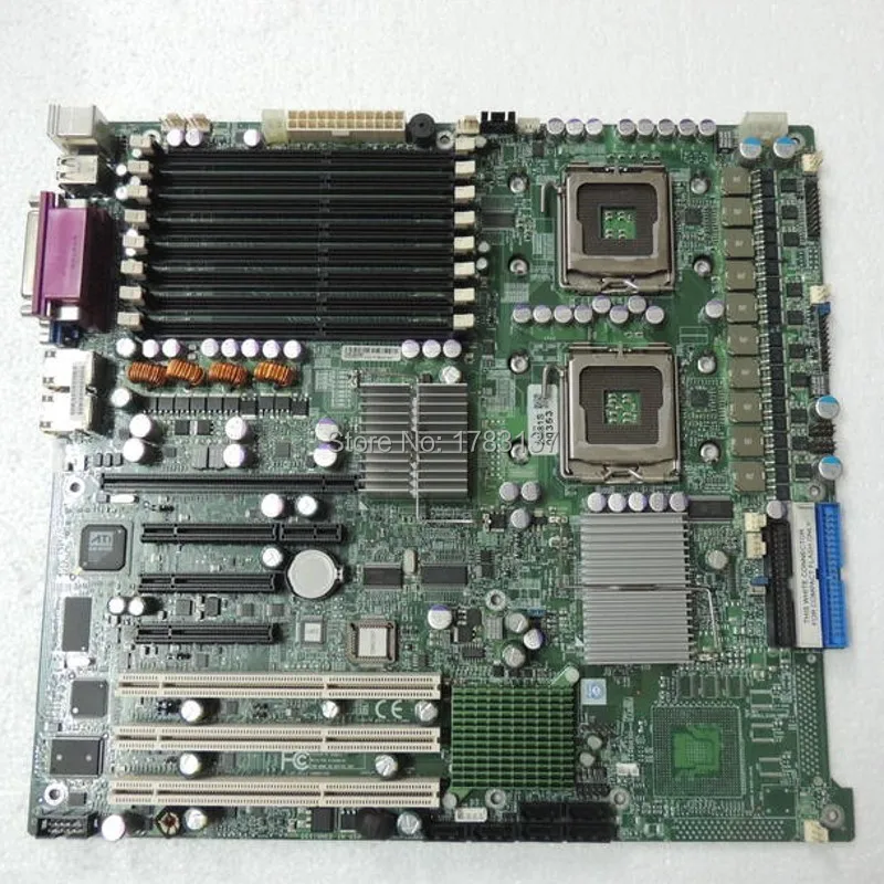 LGA 771 5000 P чипсет сервер платы для x7dbe испытания в хорошем рабочем