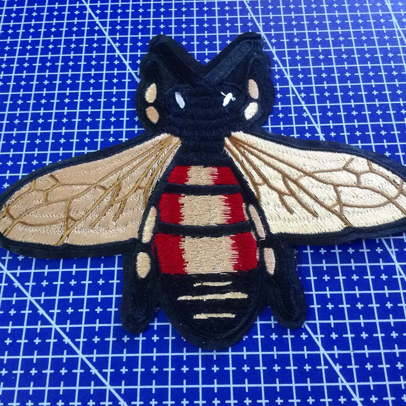

16.5*14cm big moth pattern embroidery iron-on DIY patch,embroidery cool moth patch,LY0812E