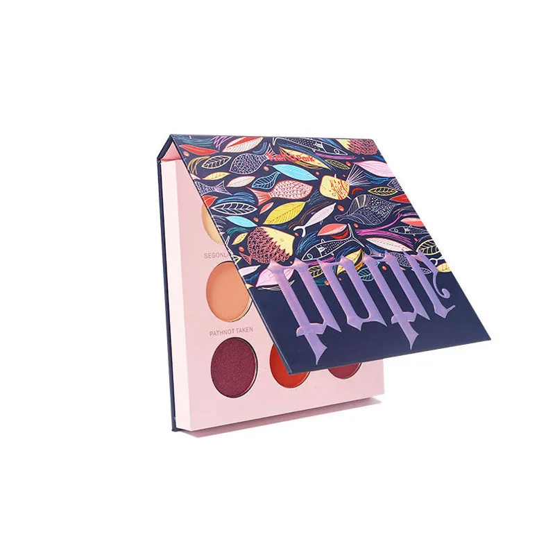 

High Quality 9 Color Glitter Sequins Shadow Palette Matte Eyeshadow Powder Smoked Makeup Waterproof Durable Makeup Set