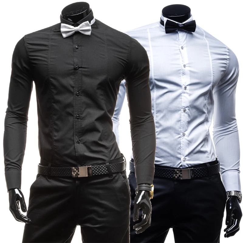 Gentleman Men Long Sleeve Shirt Ll01 ...