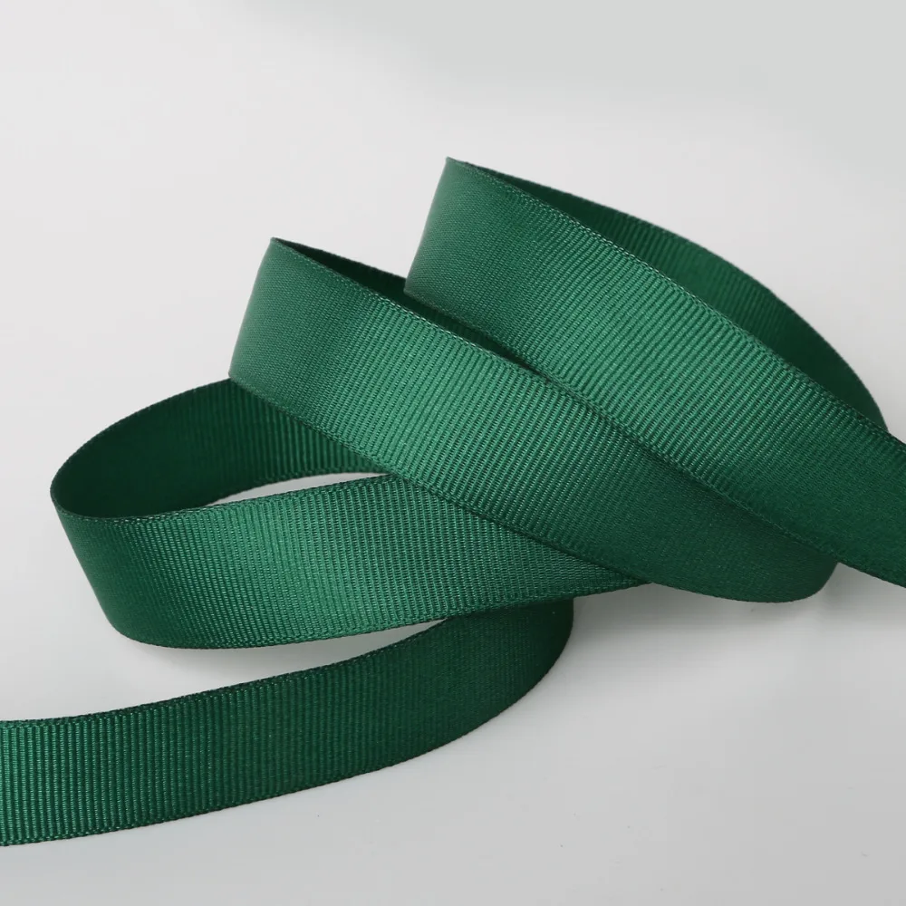 5Yard/lot 7mm-38mm Solid Color Grosgrain Ribbon Tape Wedding Party Decoration Gift Wrap Christmas Ribbon ribbon supplies