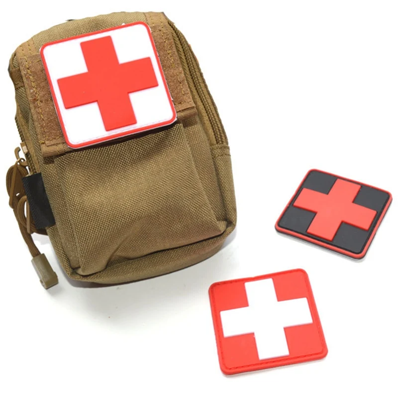 Медицинский пластырь медик с наклейка на рюкзак ткань боевой дух армии аптечка первой помощи ткань значок с крестом в стиле милитари медицинский пластырь