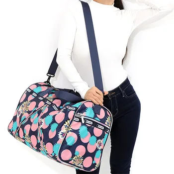 

New Oxford Printing Travel Bag Organizer Women Big Bags Portable Large Duffel Bag Fashion Girl Weekend Bags Travel Garment Totes