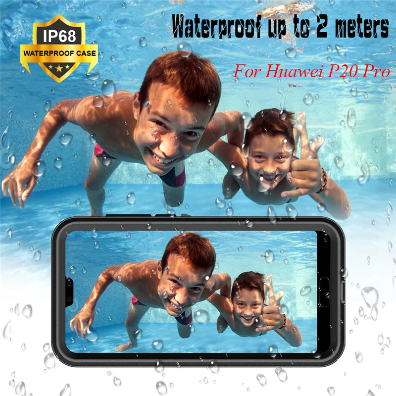 

IP68 Waterproof Case for Huawei P20 Pro Case 360 Full Cover Protection Case for Huawei P20 Pro Diving Underwater Shockproof Case