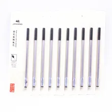 10 шт. Jinhao 05 мм черный Заправка чернильная Ручка-роллер