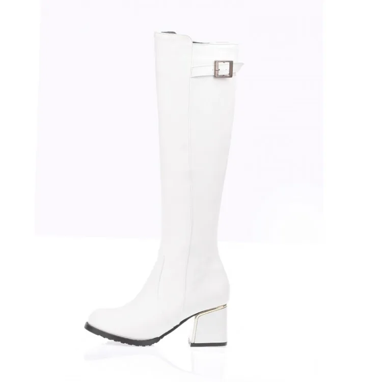 BLXQPYT большие и маленькие размеры 30-54 Ботинки botas mujer обувь Женская мода Высокие каблуки Женские ботинки зима-осень A18